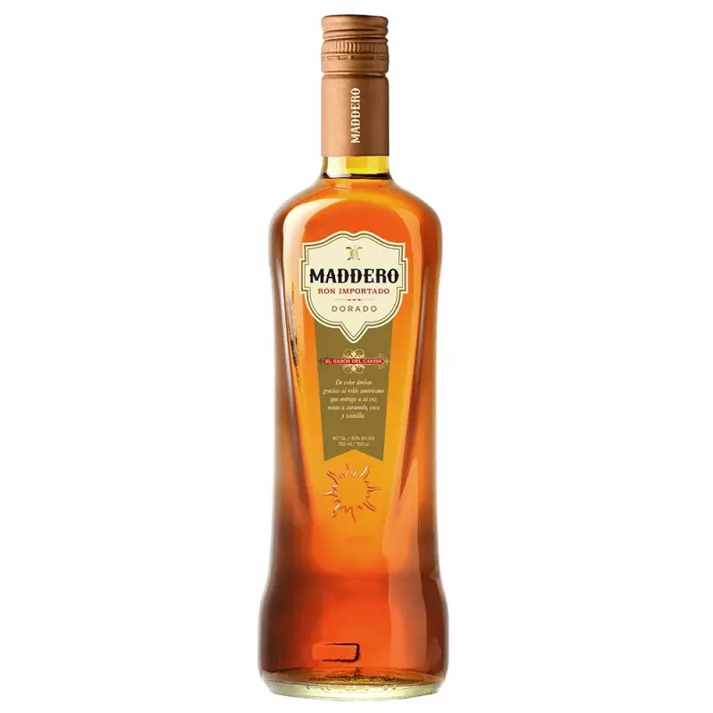 RON MADERO DORADO 1 LT 40% ALC