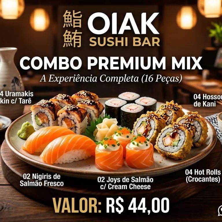 Combo Premium Mix 16 Peças