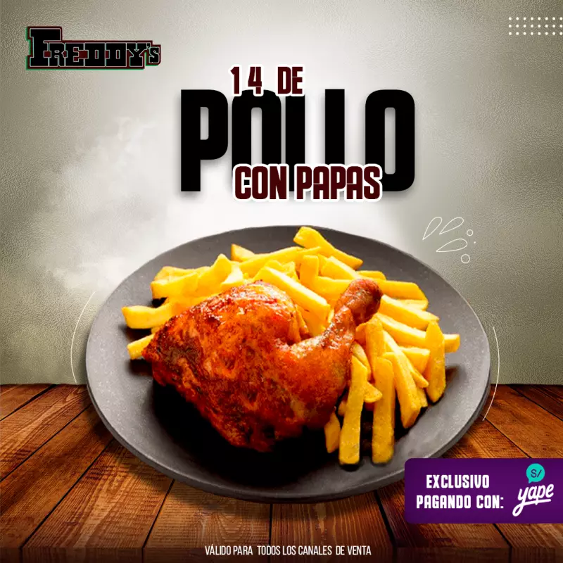1/4 DE POLLO [OFERTA] PRUEBA