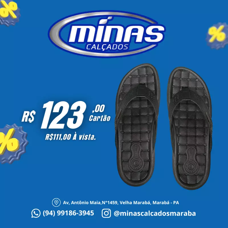 Chinelo Preto RF:131221