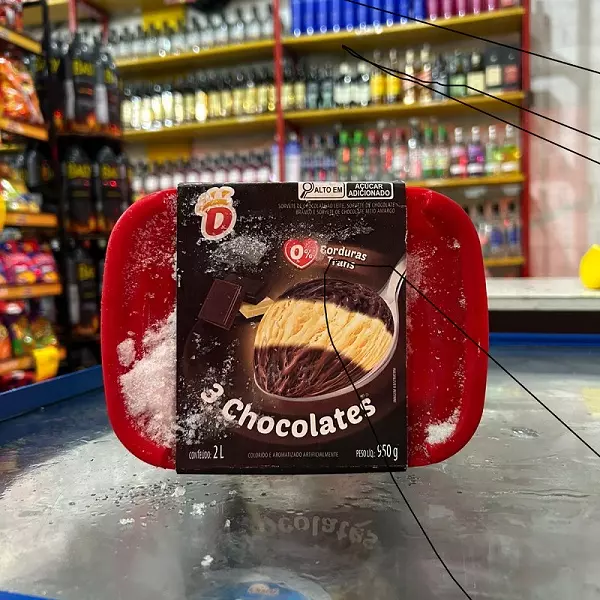 Sorvete 3 Chocolates 2l