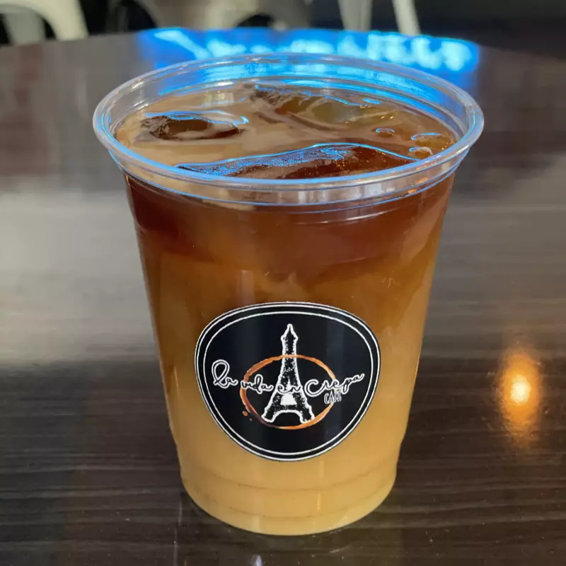 Americano cortado Frio