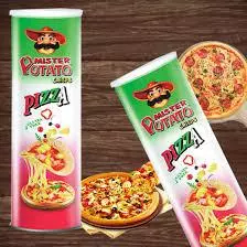 Mister Potato Crisps Pizza Latinha