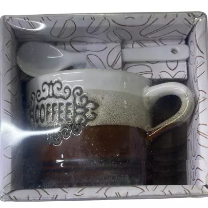 TAZA DE CAFE CON CUCHARA