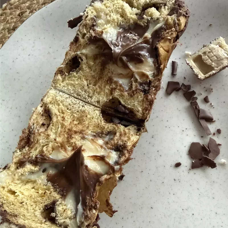 Mini chocotone kinder bueno