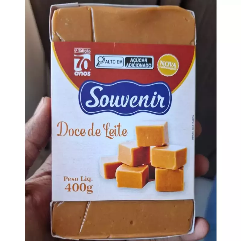 DOCE DE LEITE EM BARRA 400G