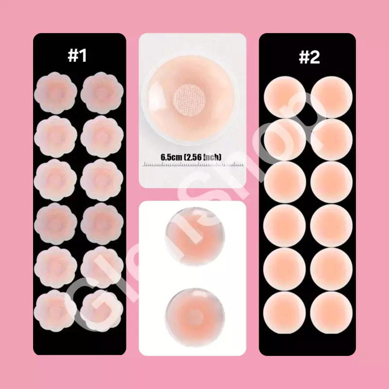 Par pezonera silicona