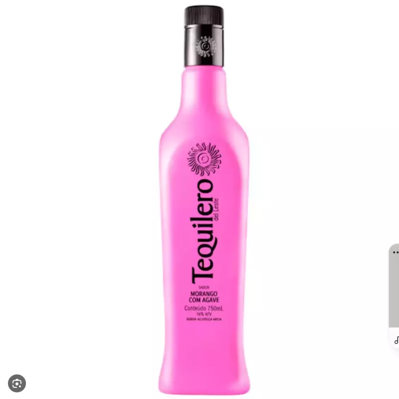 Tequilero morango com agave