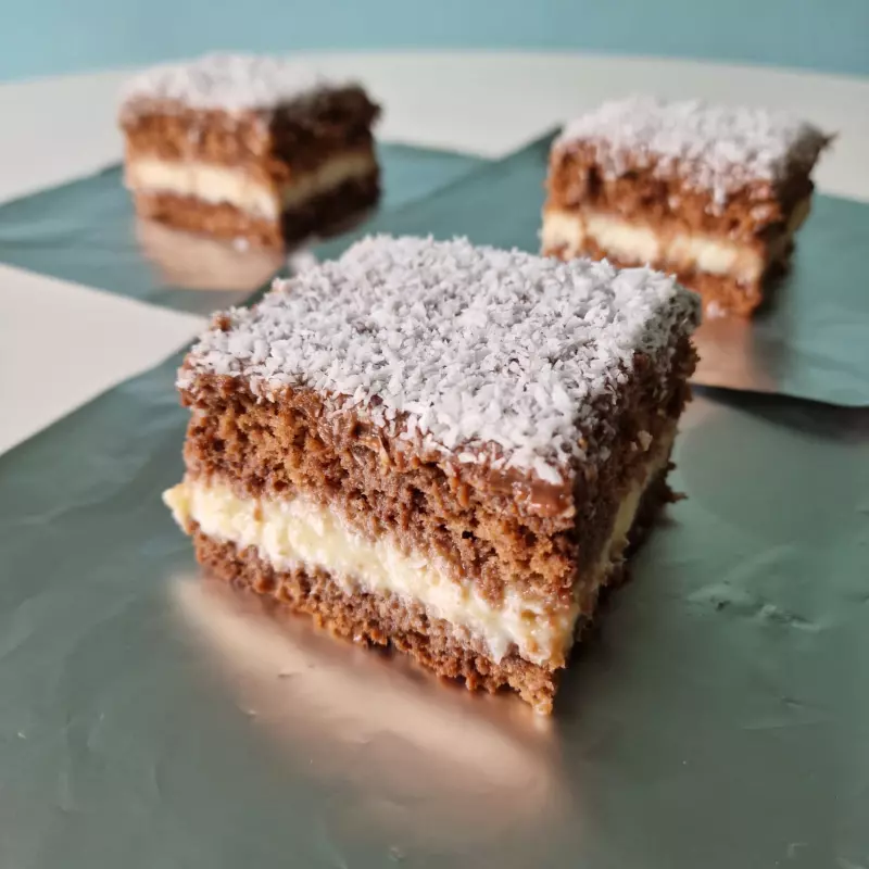 Wrapped Cake- Chocolate with coconut