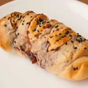 Pan de frijol y maduro masa madre