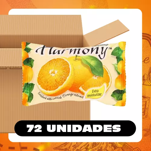 Bulto Harmony Jabón Naranja 75g