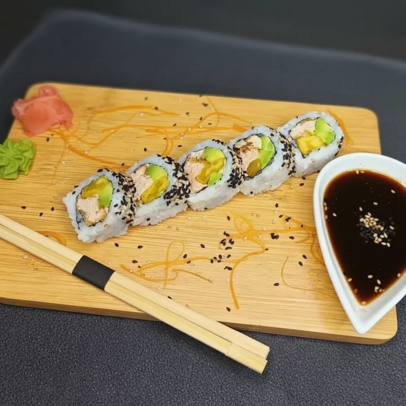 salmon skin roll