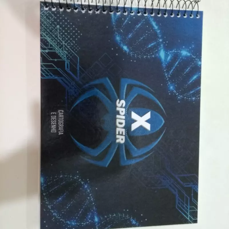 Caderno de Desenho Spider