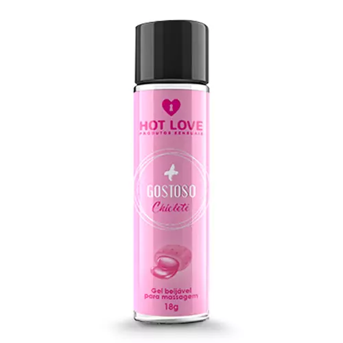 GEL HOT SABOR CHICLETE GOSTOSO