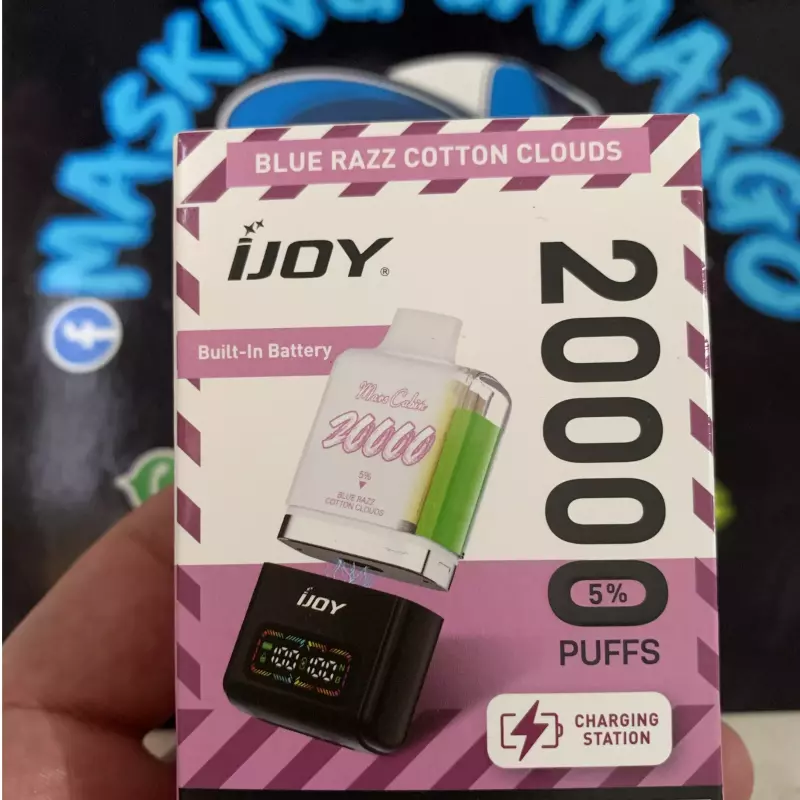 Ijoy - Blue Razz Cotton Clouds🫐🍭🍡