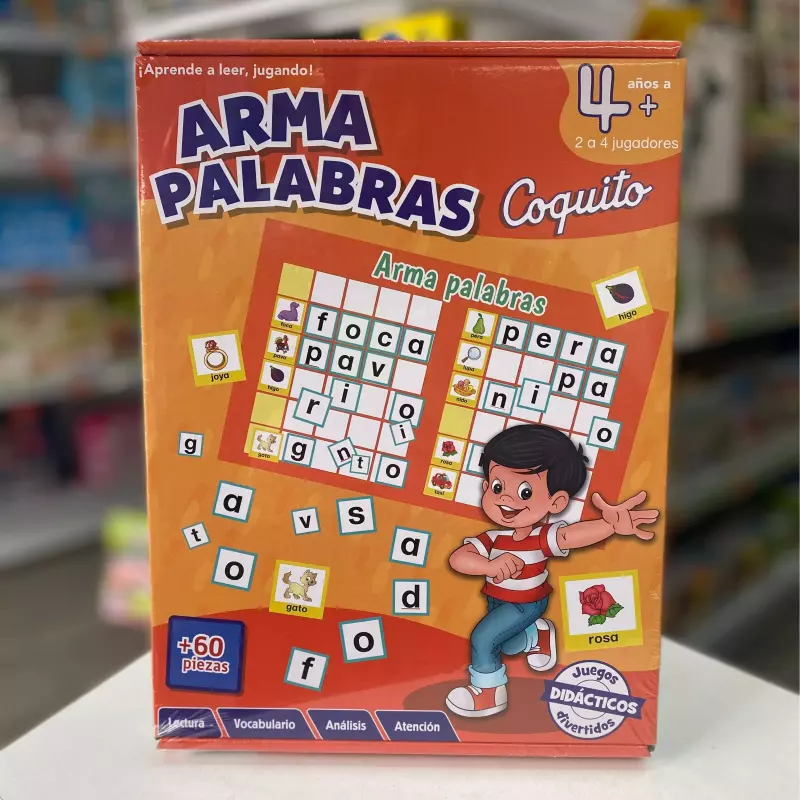 ARMA PALABRAS COQUITO