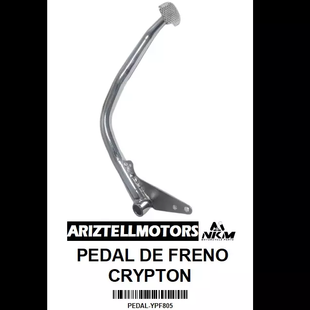 PEDAL FRENO CRYPTON
