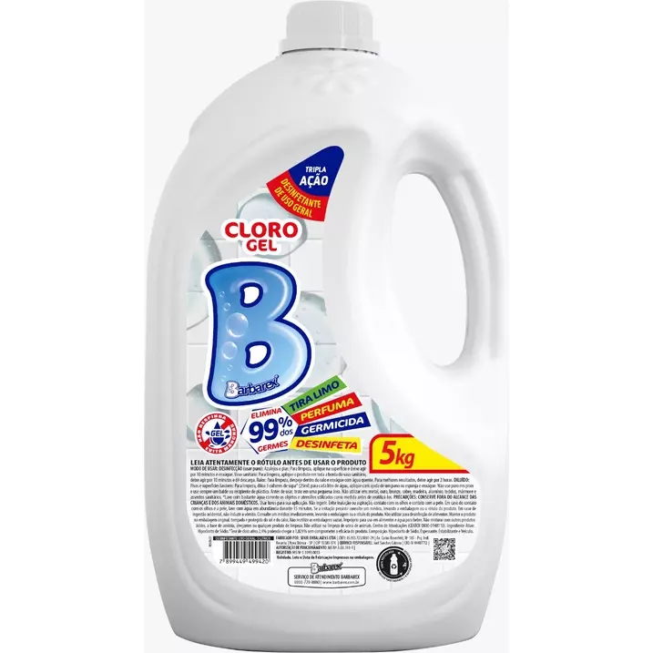 Cloro Gel Barbarex 5L (6393)