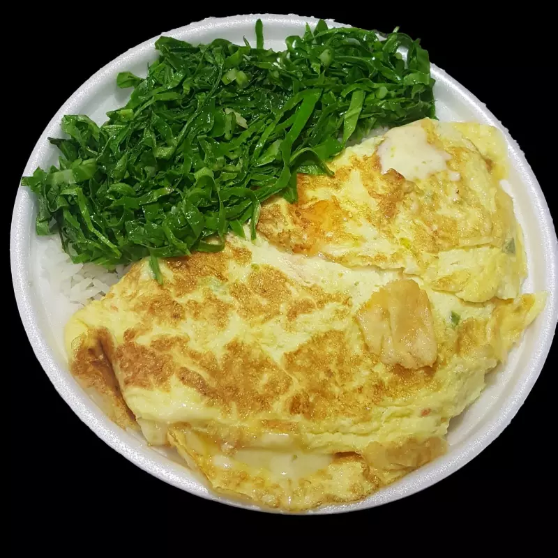 Omelete Recheada c queijo