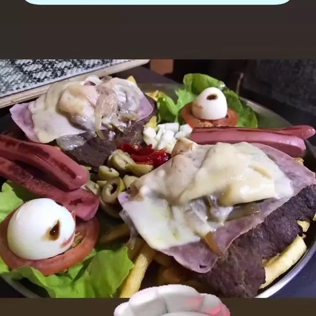 CHIVITO AL PLATO PARA 2