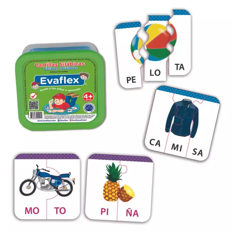 Cartillas Silábicas - Evaflex