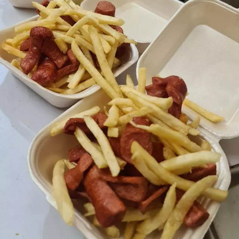 Salchipapas
