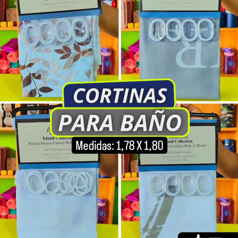 Cortinas para baño