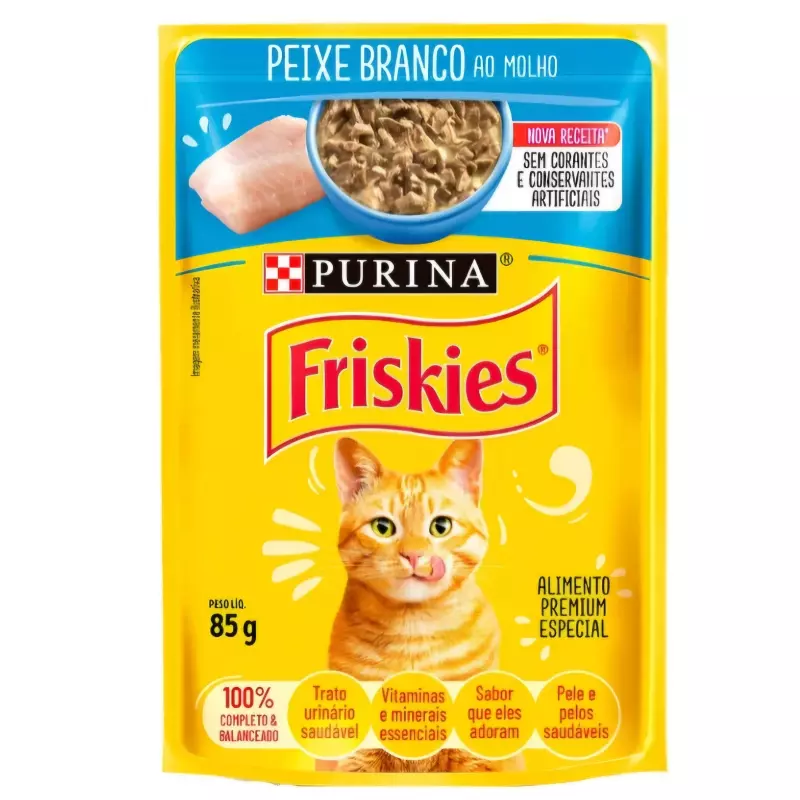 FRISKIES SACHE PEIXE 85 G (1086)