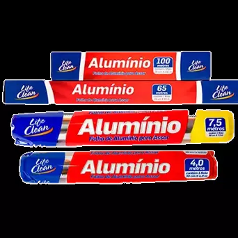 FOLHA DE ALUMINIO 30CMX7,5 MT