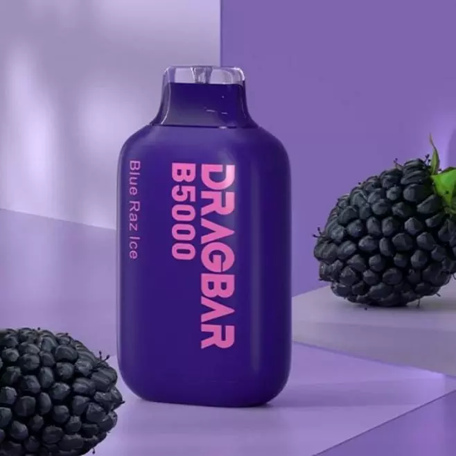 DRAGBAR 5K - BLUE RAZZ ICE