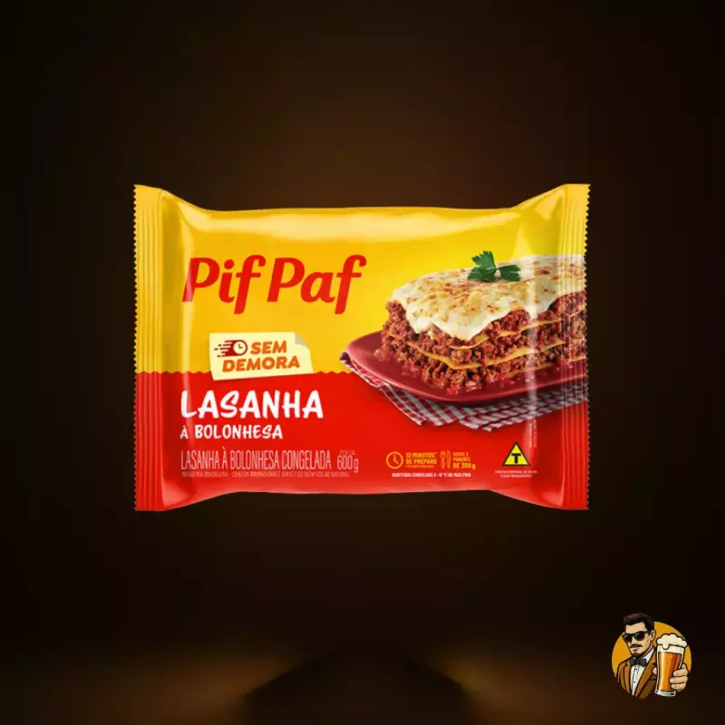 Lasanha 600g Pif Paf