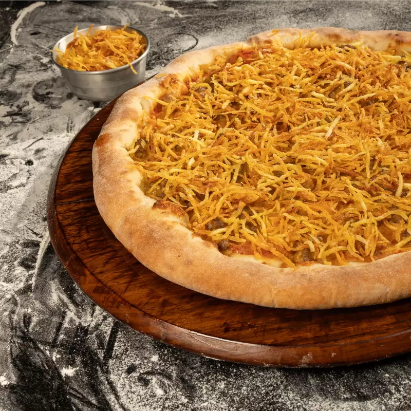 Pizza Strogonoff de Carne