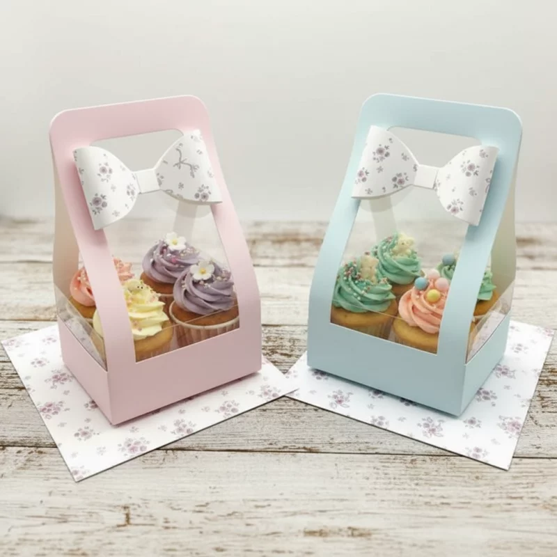 1267 BOLSA DE CARTON PARA CUPCAKE