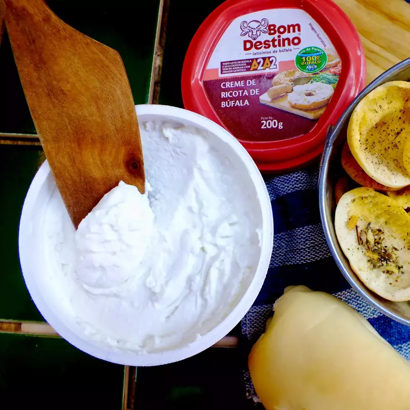 Creme de Ricota de Búfala