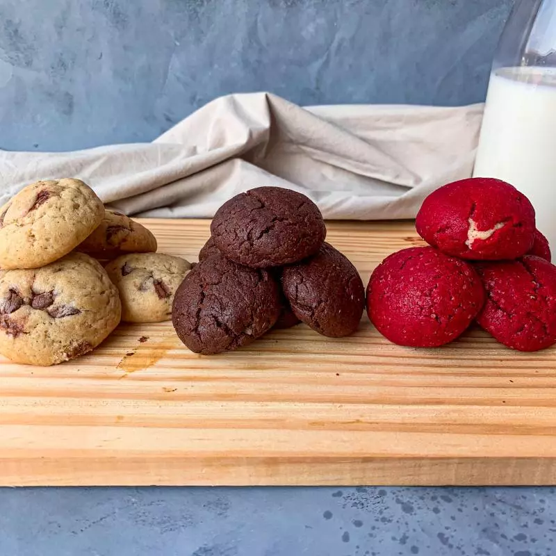 Minicookies exclusivos da Seven Cookies