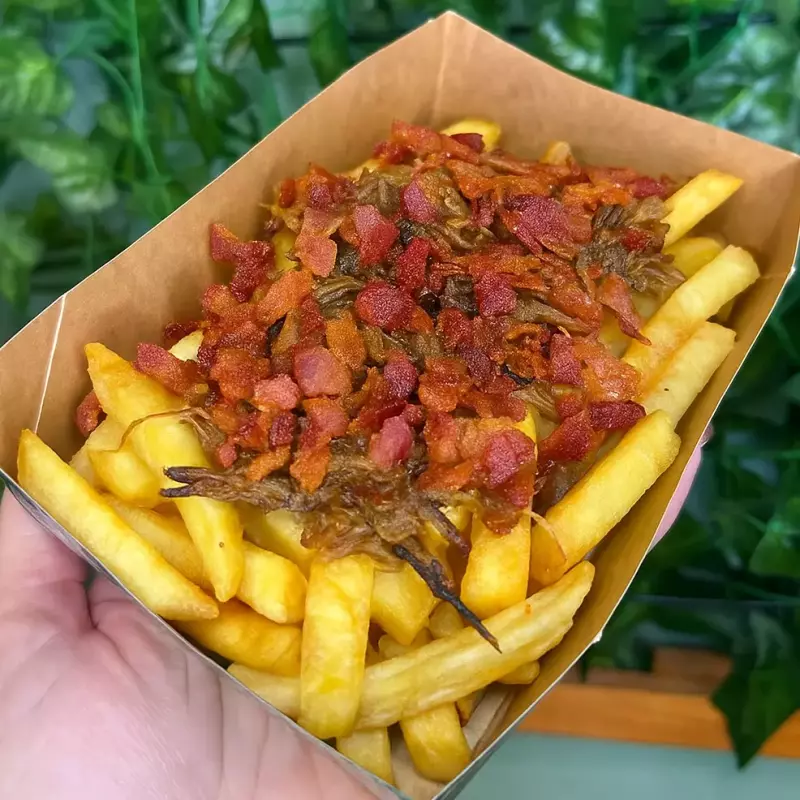 Batata c/ Costela e Bacon