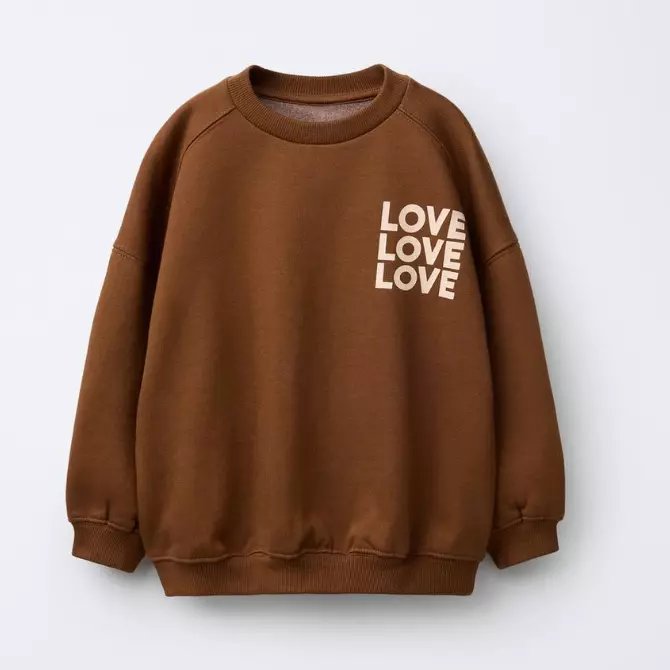 SUDADERA ESTAMPADA TEXTO