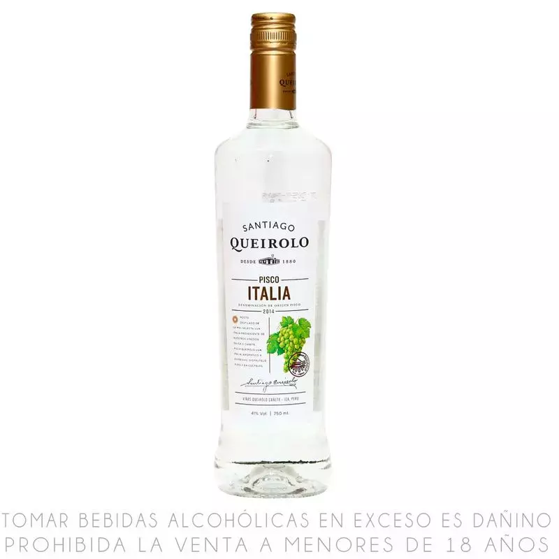 Pisco Queirolo Italia 750ml