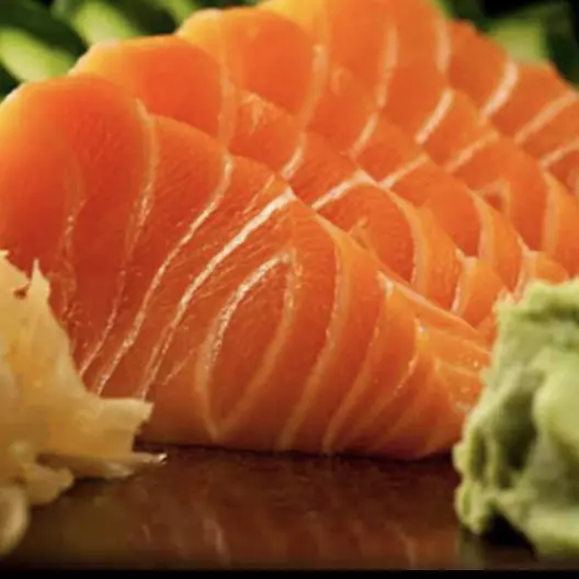 Sashimi de salmão 5 lâminas