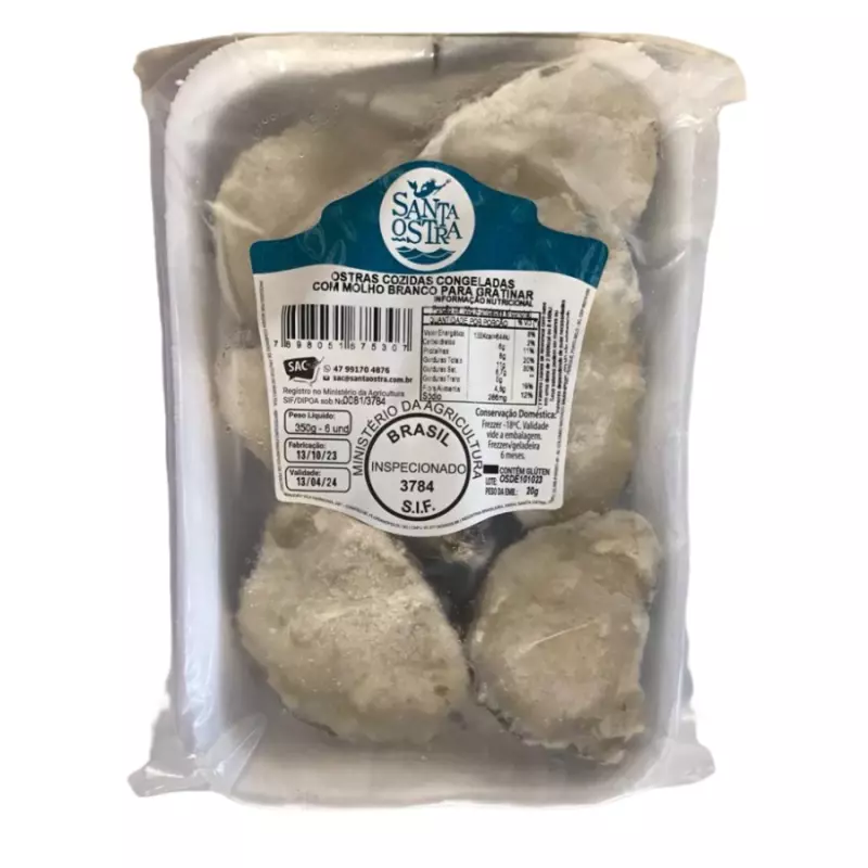 Ostra para Gratinar - Santa Ostra