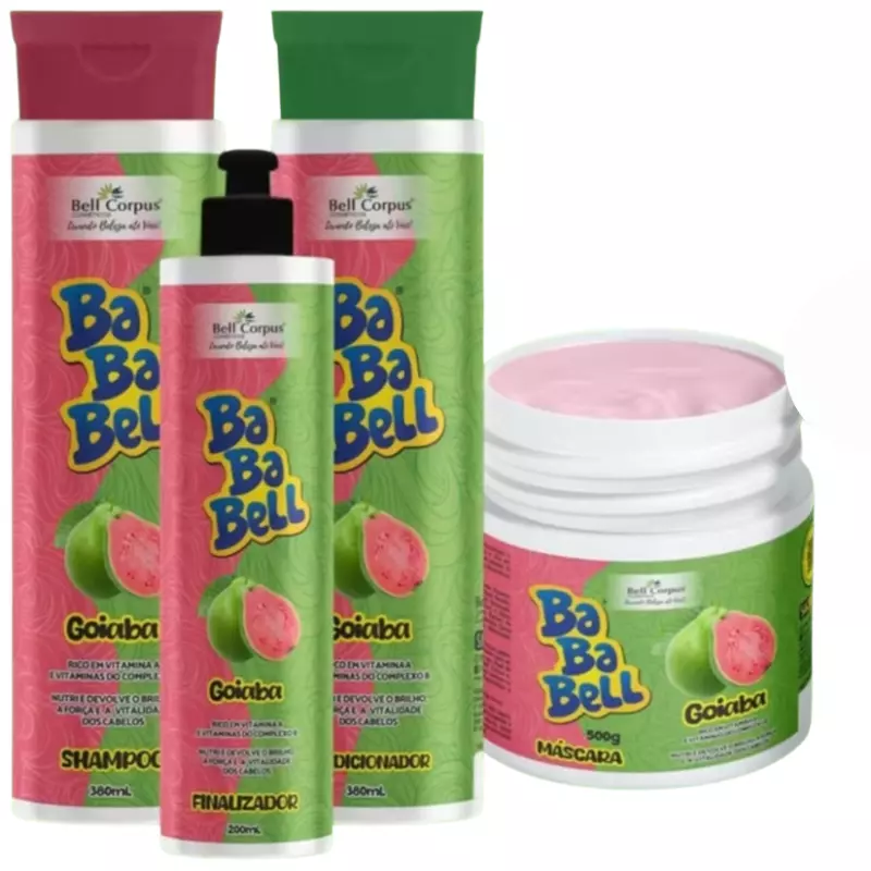 Kit Bababell Goiaba 4x1