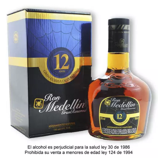 RON MEDELLIN 12 AÑOS 750 ML