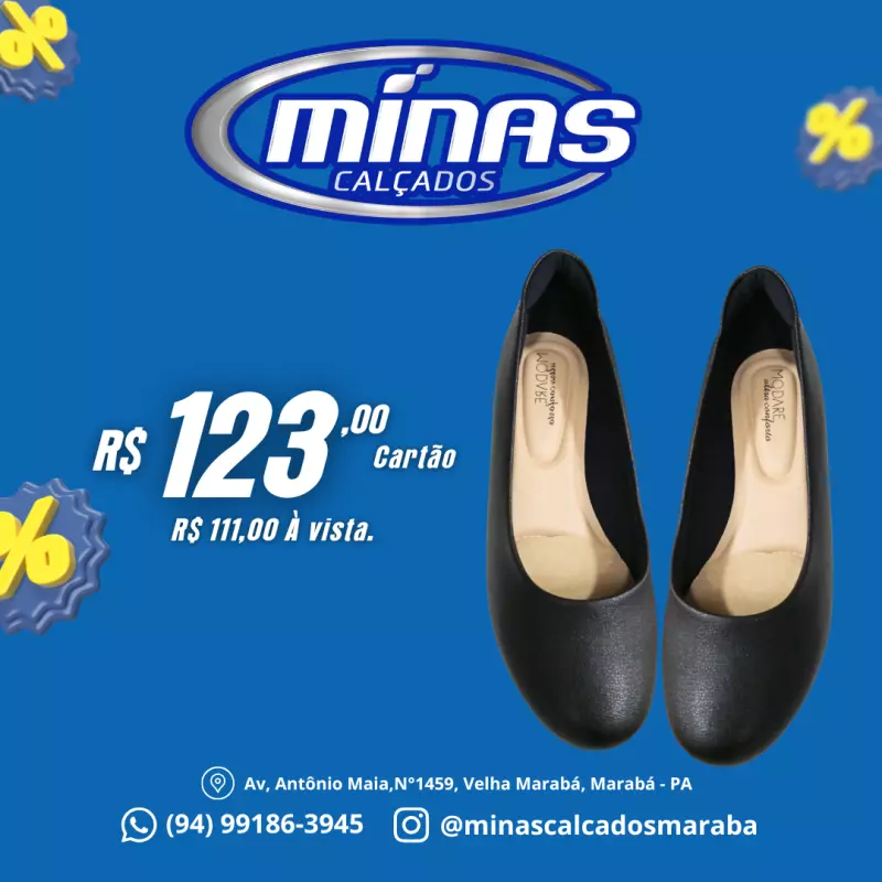 Sapato Preto RF:7032500