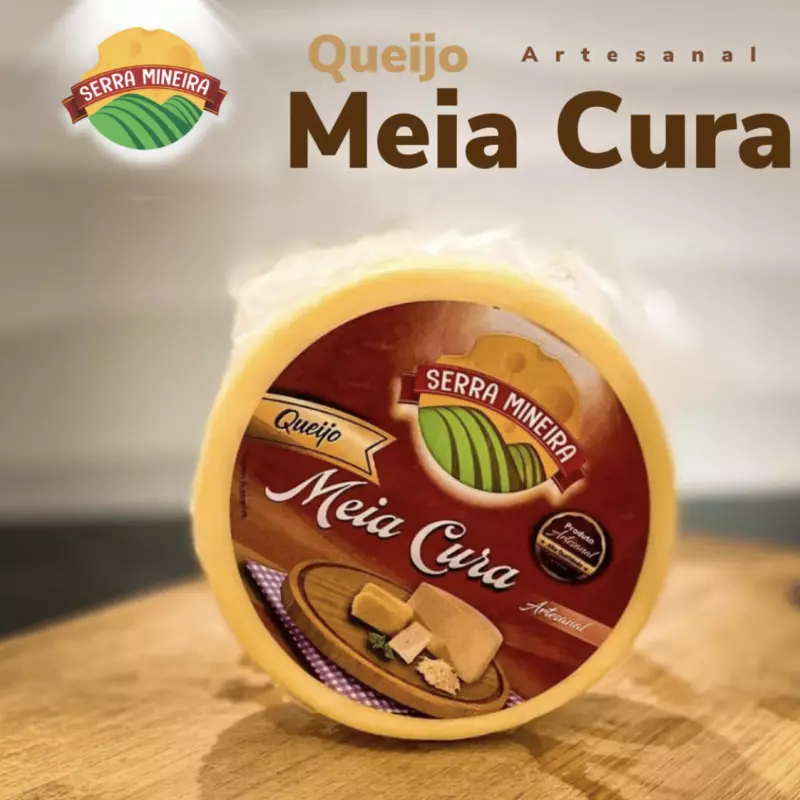 Queijo Meia Cura Serra Mineira