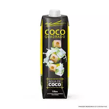Água de coco quadrado 1L