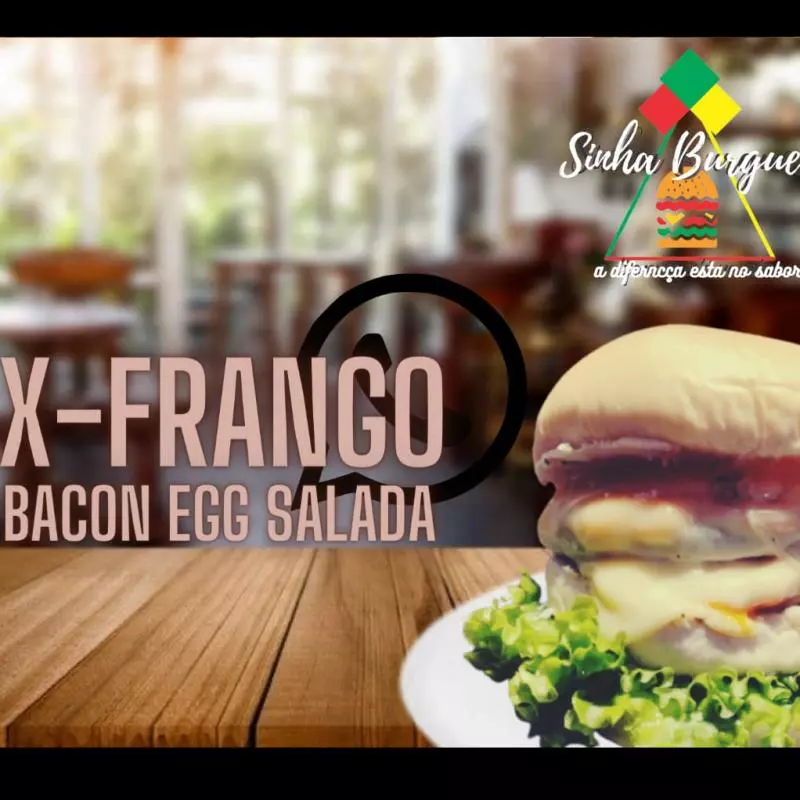 x-frango bacon egg
