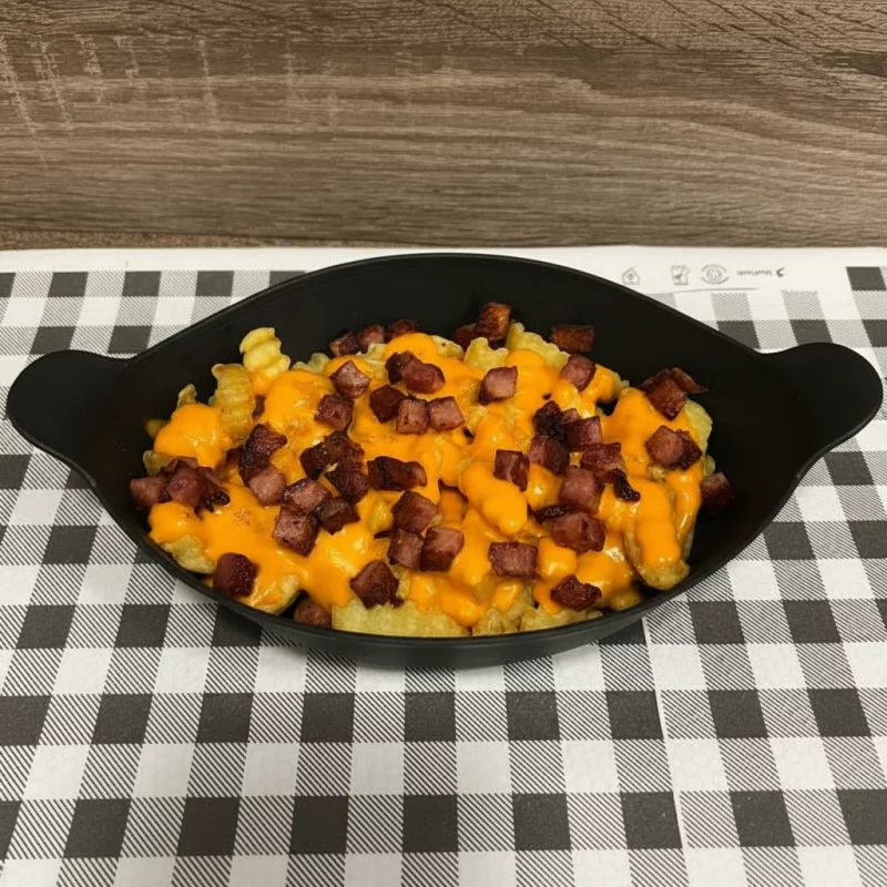 Batata Frita P com Cheddar&Bacon