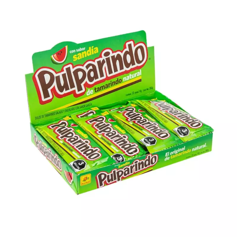 Pulparindo sandía x 20 unidades
