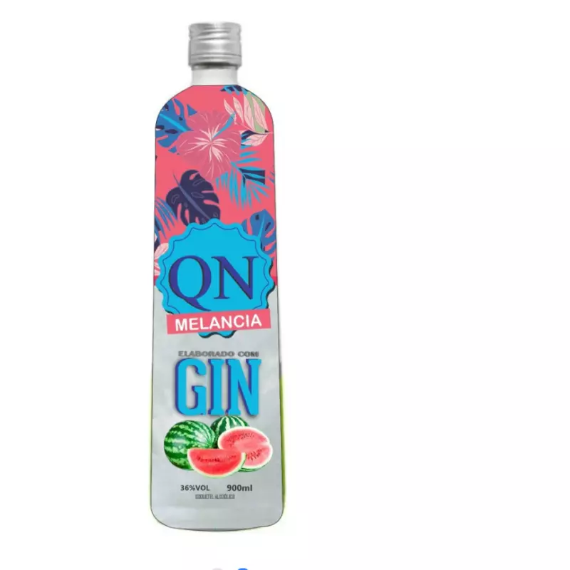 Gin QN Melancia 900 Ml