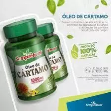 Oleo de Cártamo 60 cápsulas - 1000mg